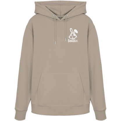 BANGBÜX Streetwear "bunny white" - Organic Hoodie by BANGBÜX