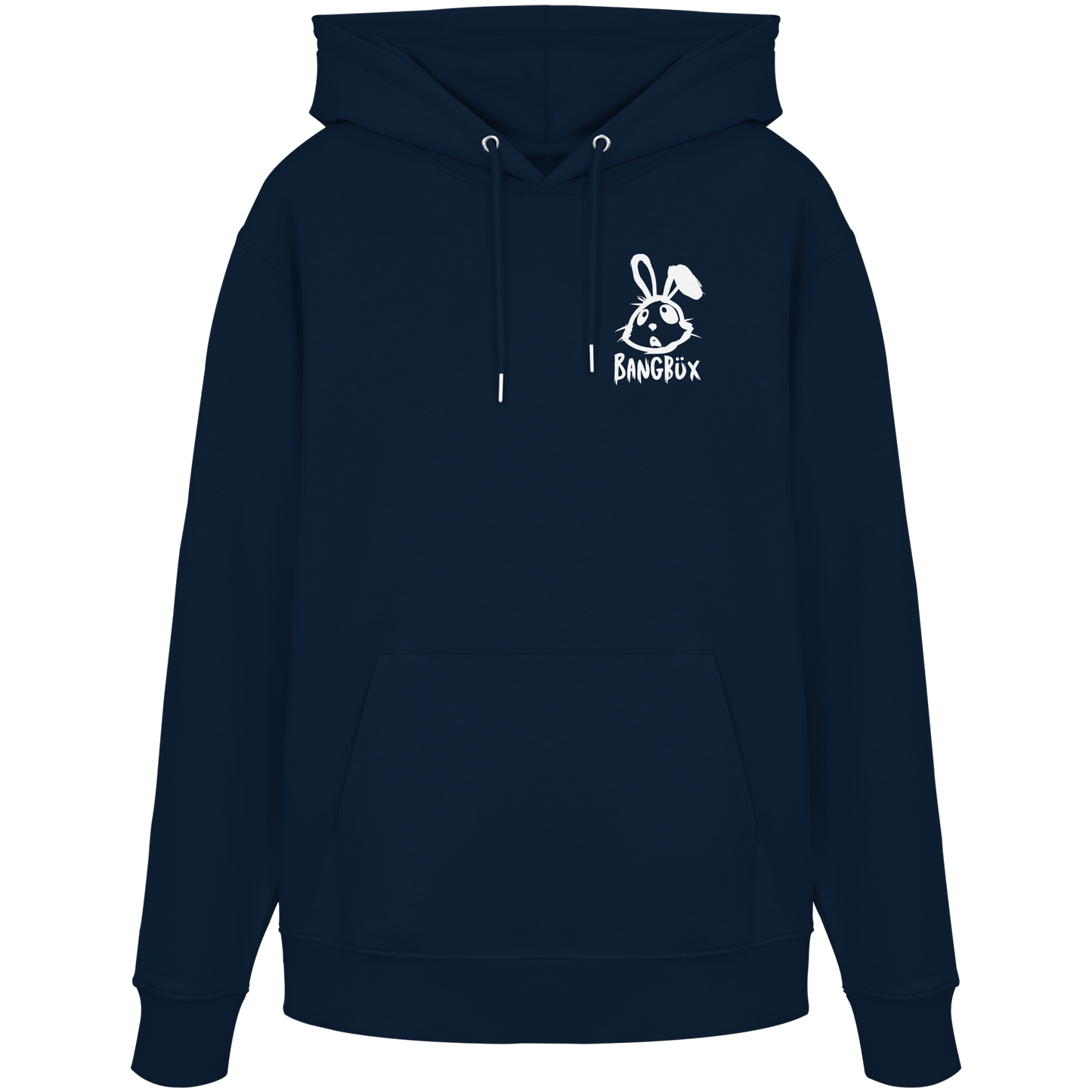 BANGBÜX Streetwear "bunny white" - Organic Hoodie by BANGBÜX