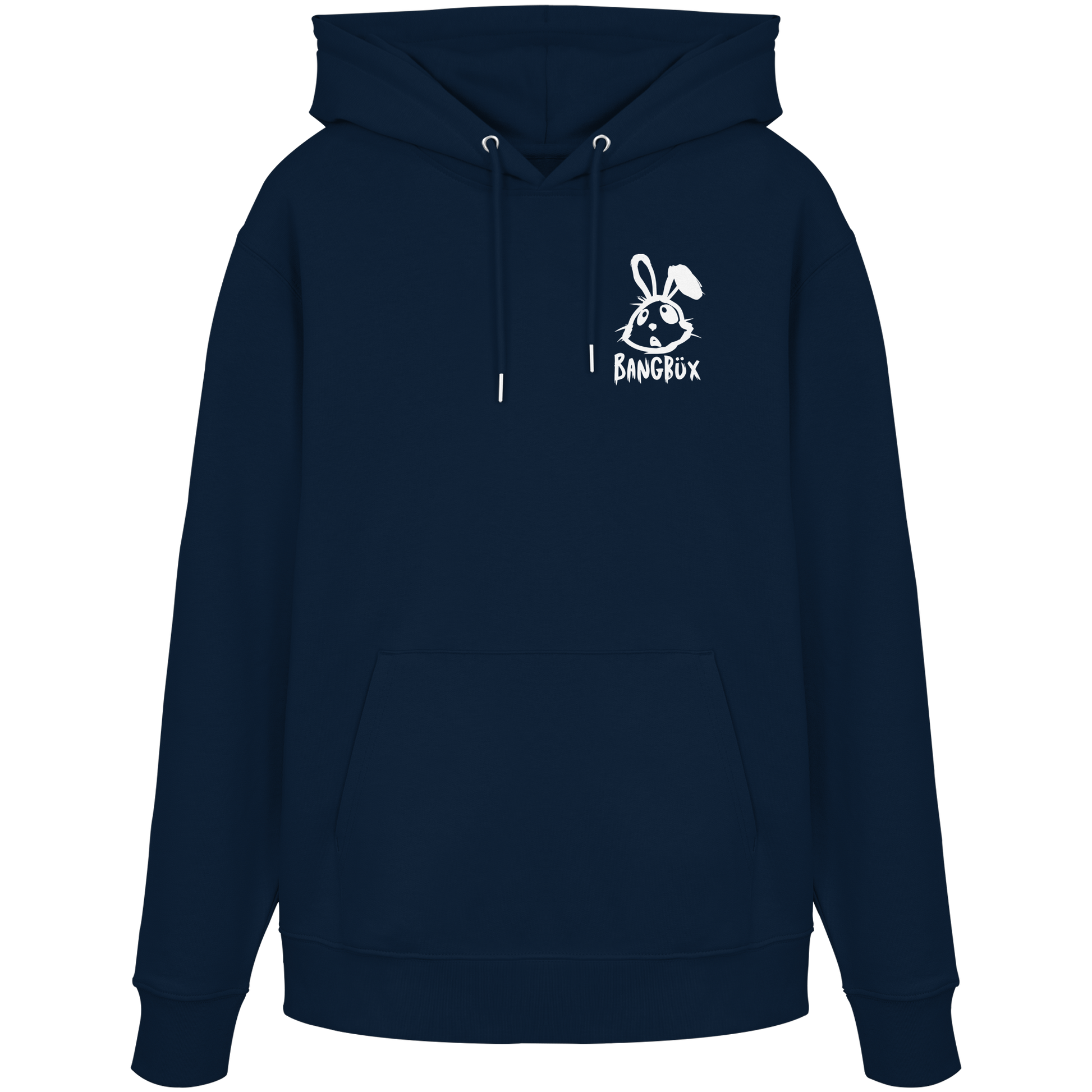 BANGBÜX Streetwear "bunny white" - Organic Hoodie by BANGBÜX