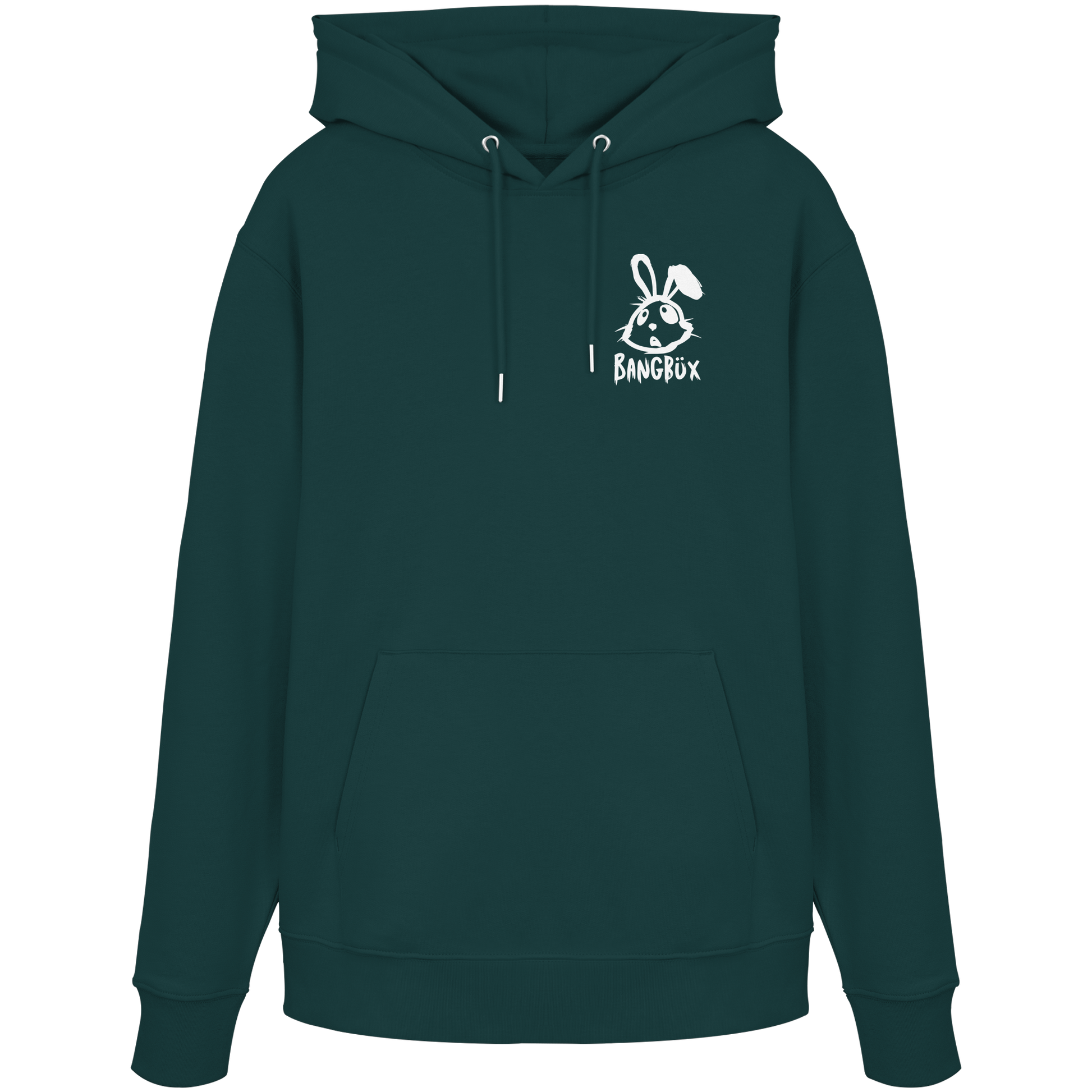 BANGBÜX Streetwear "bunny white" - Organic Hoodie by BANGBÜX
