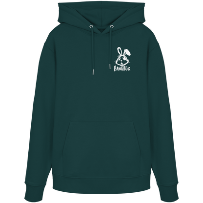 BANGBÜX Streetwear "bunny white" - Organic Hoodie by BANGBÜX