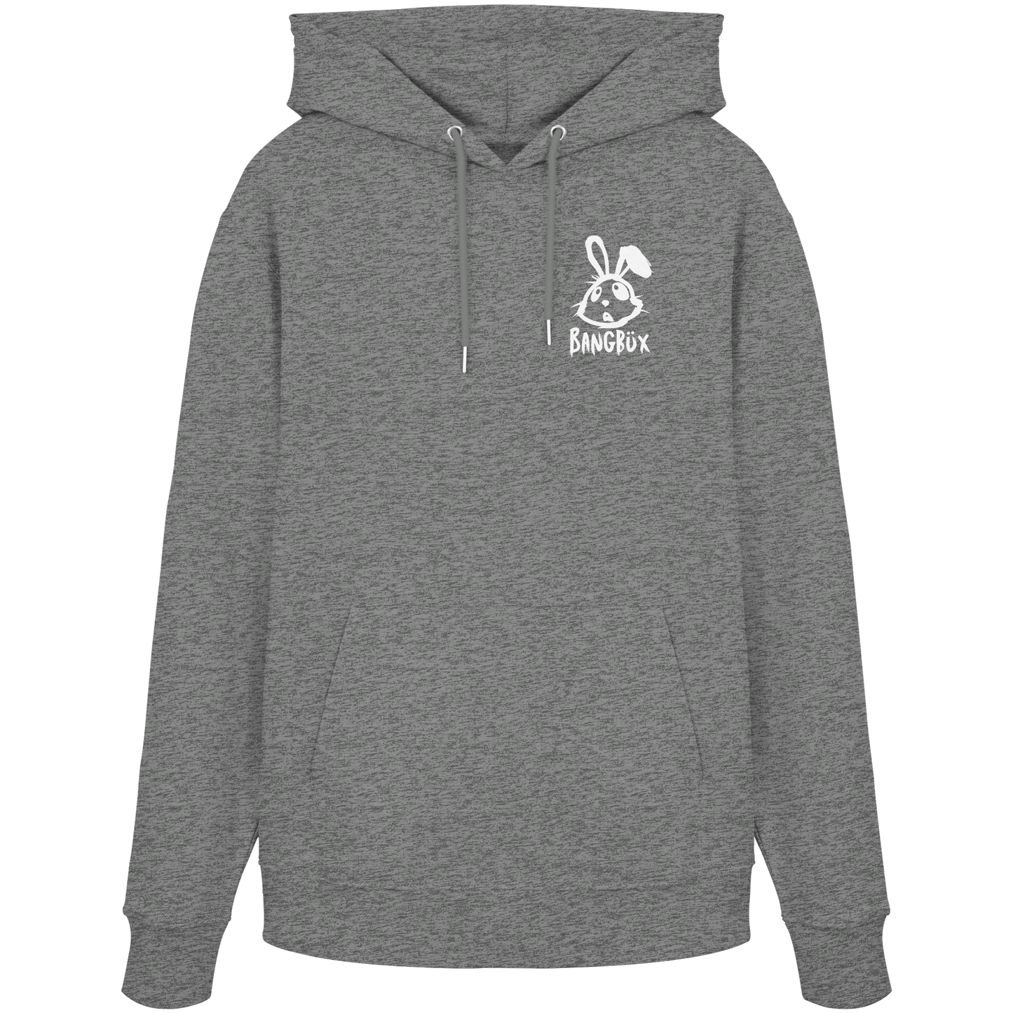 BANGBÜX Streetwear "bunny white" - Organic Hoodie by BANGBÜX