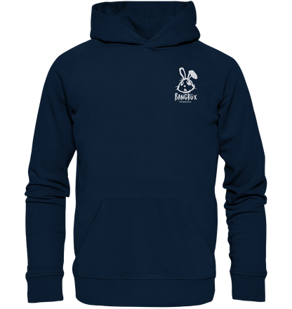 Organic Hoodie - "bunny white" (Stick) by BANGBÜX
