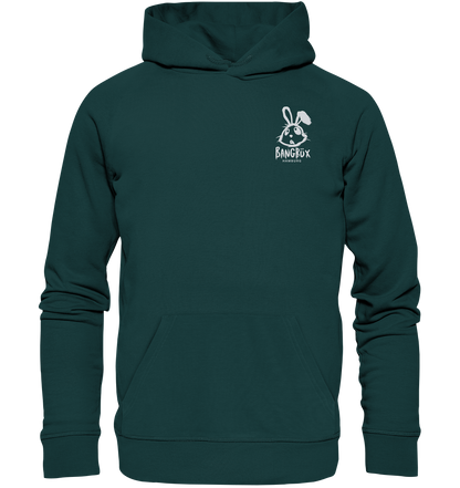 Organic Hoodie - "bunny white" (Stick) by BANGBÜX