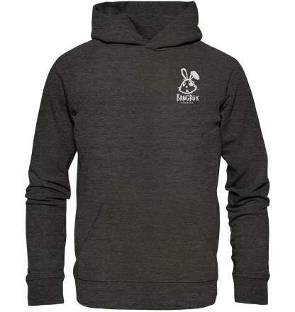 Organic Hoodie - "bunny white" (Stick) by BANGBÜX