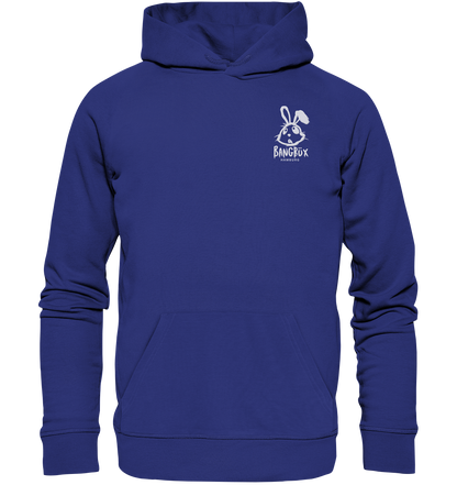 Organic Hoodie - "bunny white" (Stick) by BANGBÜX