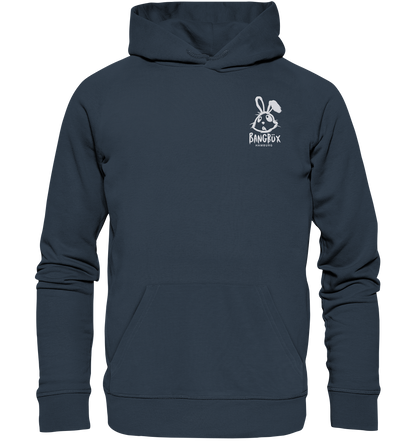 Organic Hoodie - "bunny white" (Stick) by BANGBÜX