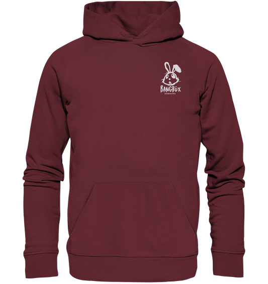 Organic Hoodie - "bunny white" (Stick)