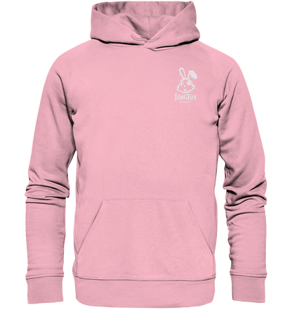 Organic Hoodie - "bunny white" (Stick) by BANGBÜX