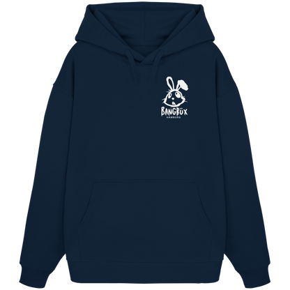 BANGBÜX Streetwear (white bunny) - Organic Oversize Hoodie