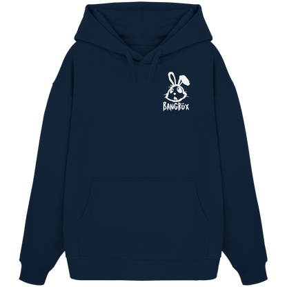 BANGBÜX Streetwear "bunny white" - Organic Oversize Hoodie by BANGBÜX
