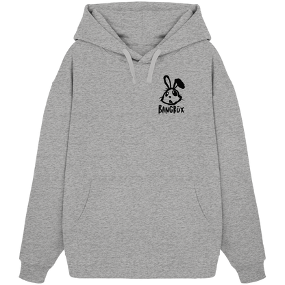 BANGBÜX Streetwear "bunny black" - Organic Oversize Hoodie by BANGBÜX