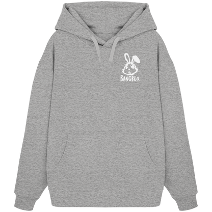 BANGBÜX Streetwear "bunny white" - Organic Oversize Hoodie by BANGBÜX