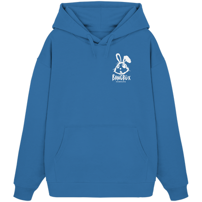 BANGBÜX Streetwear (white bunny) - Organic Oversize Hoodie