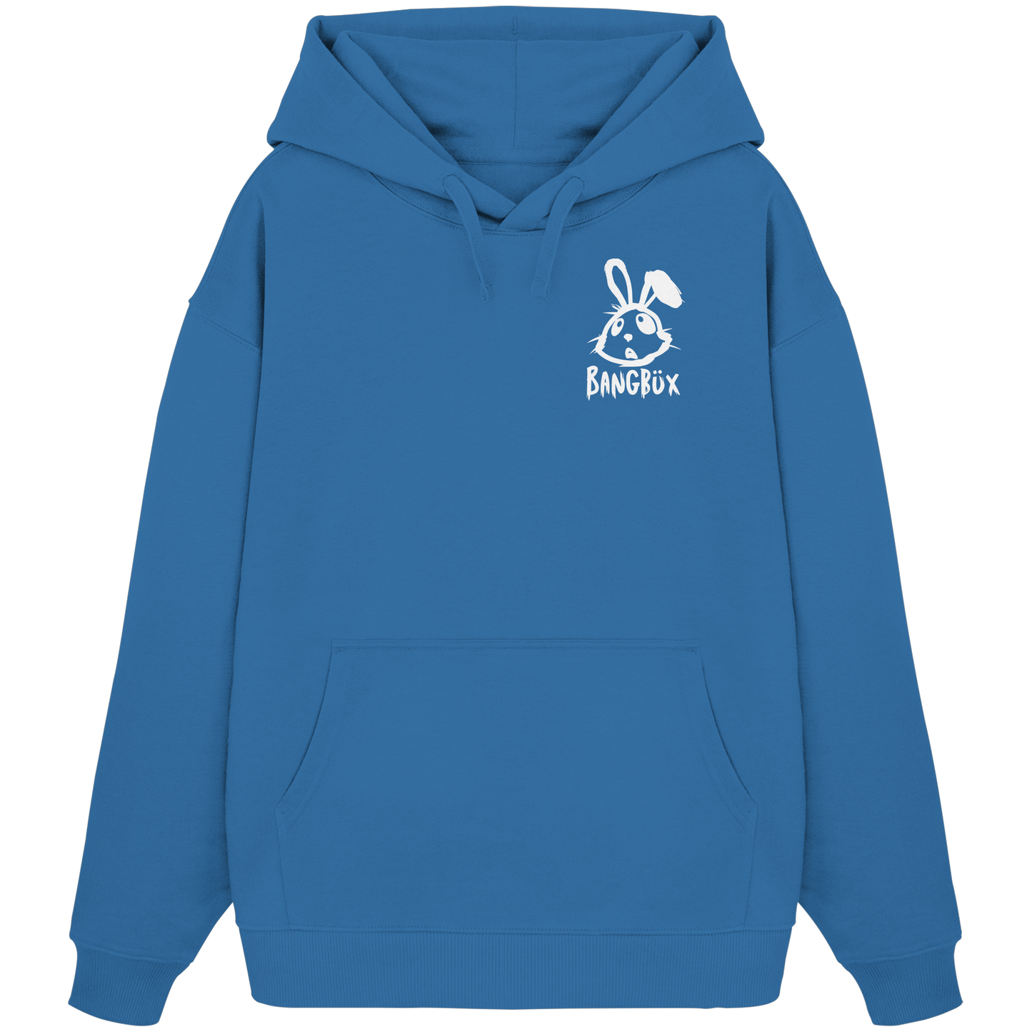 BANGBÜX Streetwear "bunny white" - Organic Oversize Hoodie by BANGBÜX