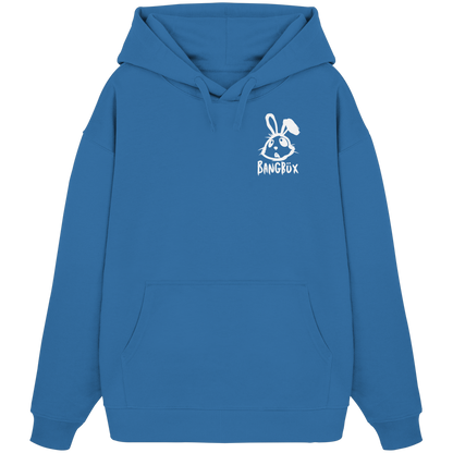 BANGBÜX Streetwear "bunny white" - Organic Oversize Hoodie by BANGBÜX