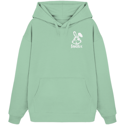 BANGBÜX Streetwear "bunny white" - Organic Oversize Hoodie by BANGBÜX