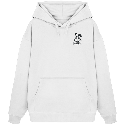 BANGBÜX Streetwear (bunny black)  - Organic Oversize Hoodie (Stick)
