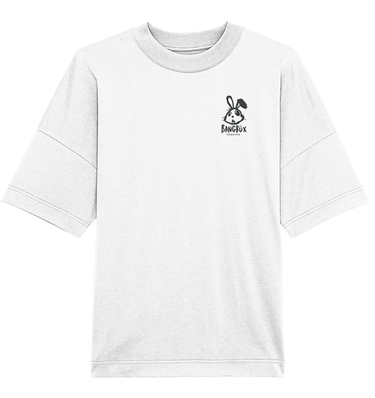 BANGBÜX Streetwear (bunny black) - Organic Oversize Shirt (Stick)