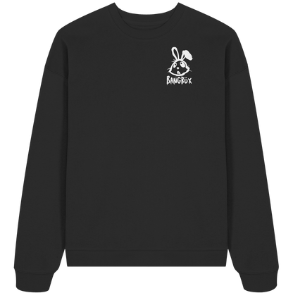 BANGBÜX Streetwear "bunny white" - Organic Oversize Sweatshirt by BANGBÜX