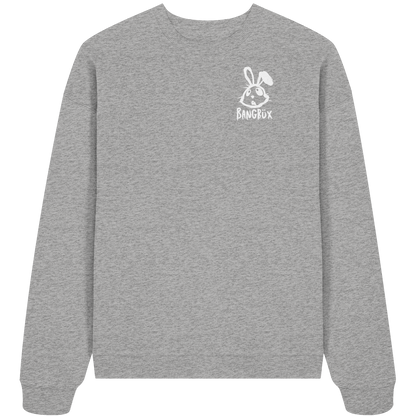 BANGBÜX Streetwear "bunny white" - Organic Oversize Sweatshirt by BANGBÜX