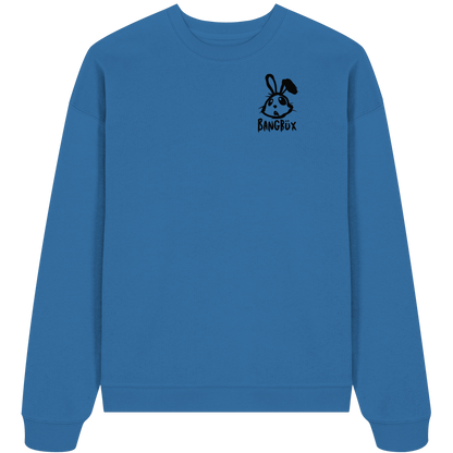 BANGBÜX Streetwear "bunny black" - Organic Oversize Sweatshirt by BANGBÜX