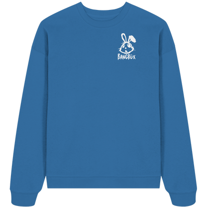 BANGBÜX Streetwear "bunny white" - Organic Oversize Sweatshirt by BANGBÜX