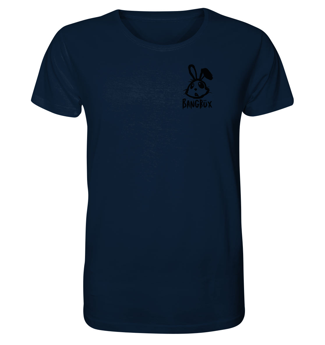 BANGBÜX Streetwear "bunny black" - Organic Shirt by BANGBÜX