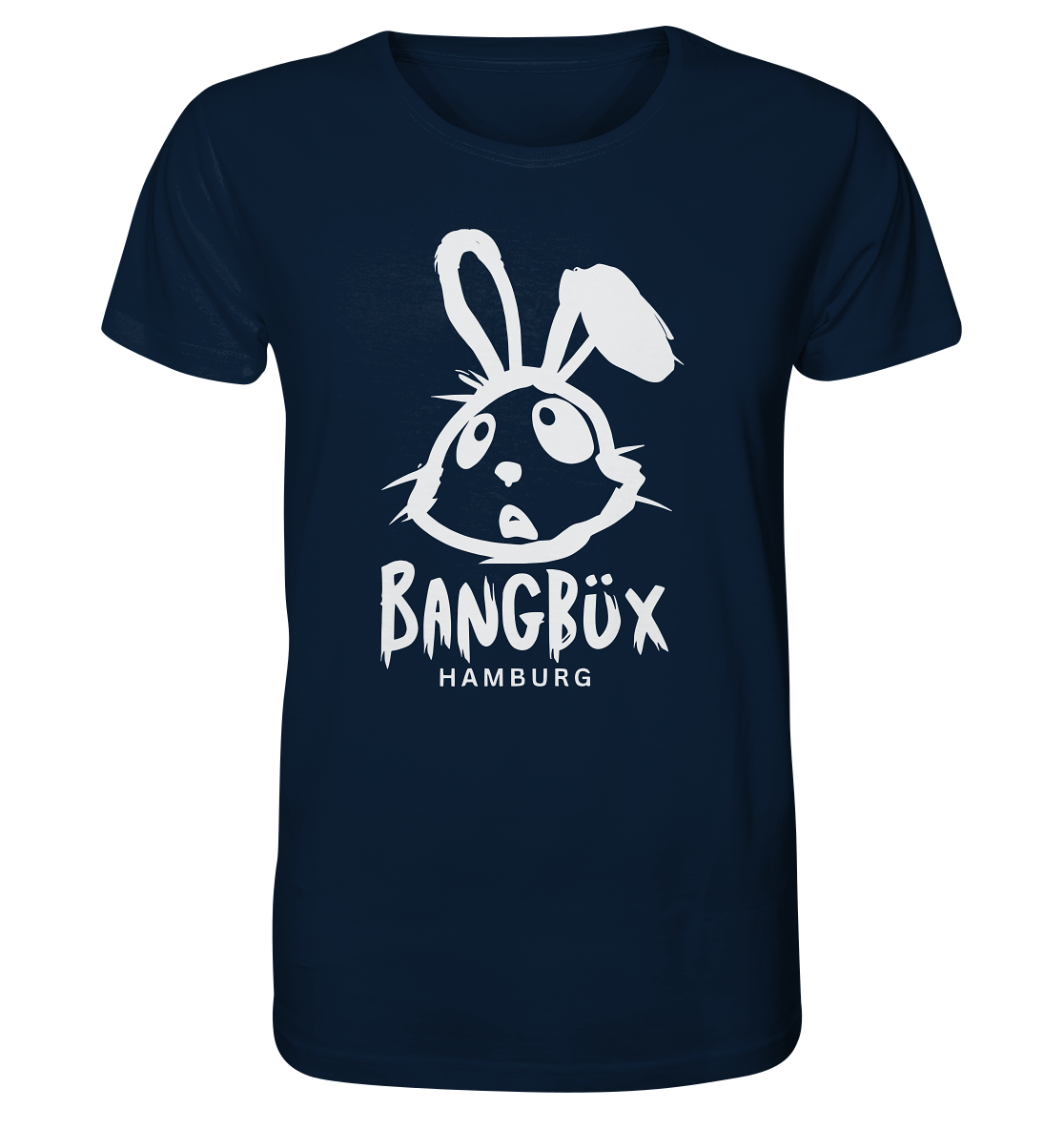 Organic Shirt "bunny white" (print)
