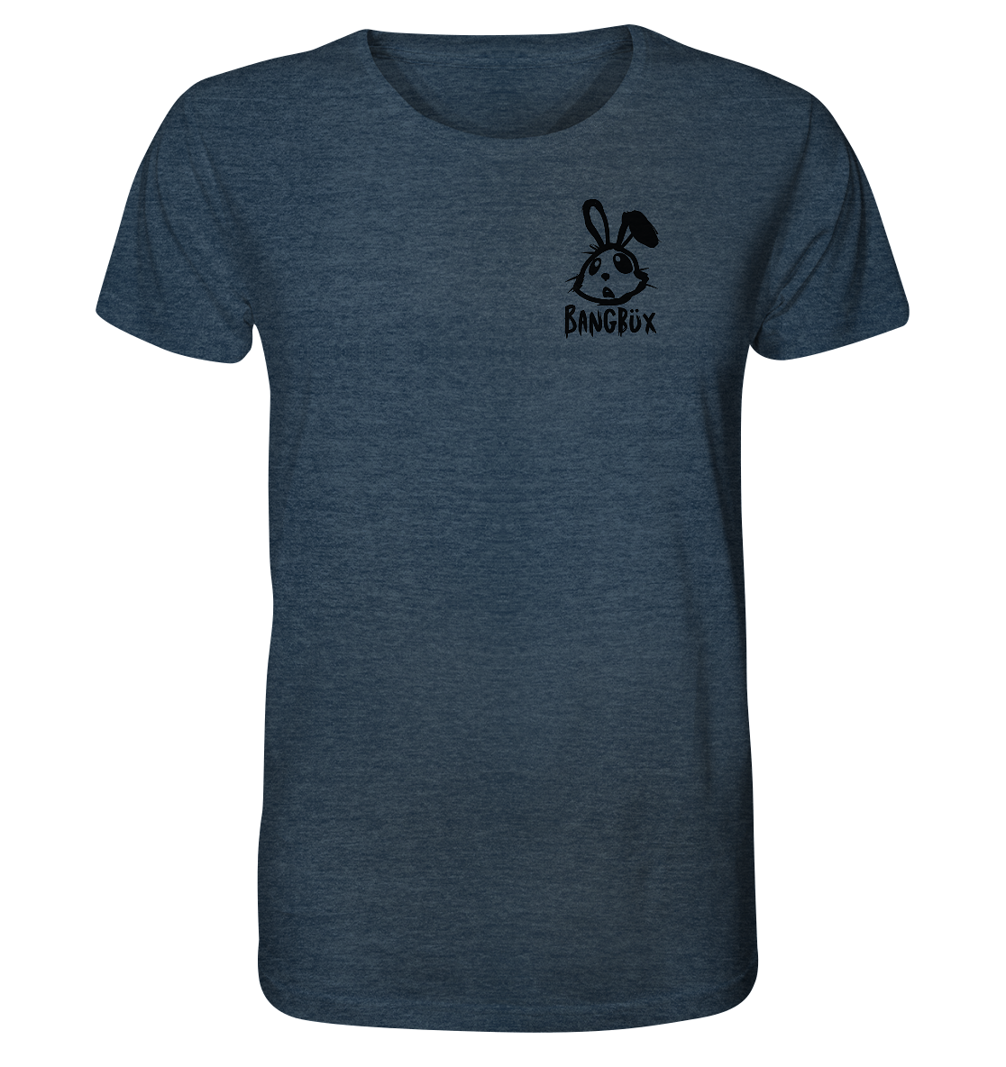 BANGBÜX Streetwear "bunny black" - Organic Shirt by BANGBÜX