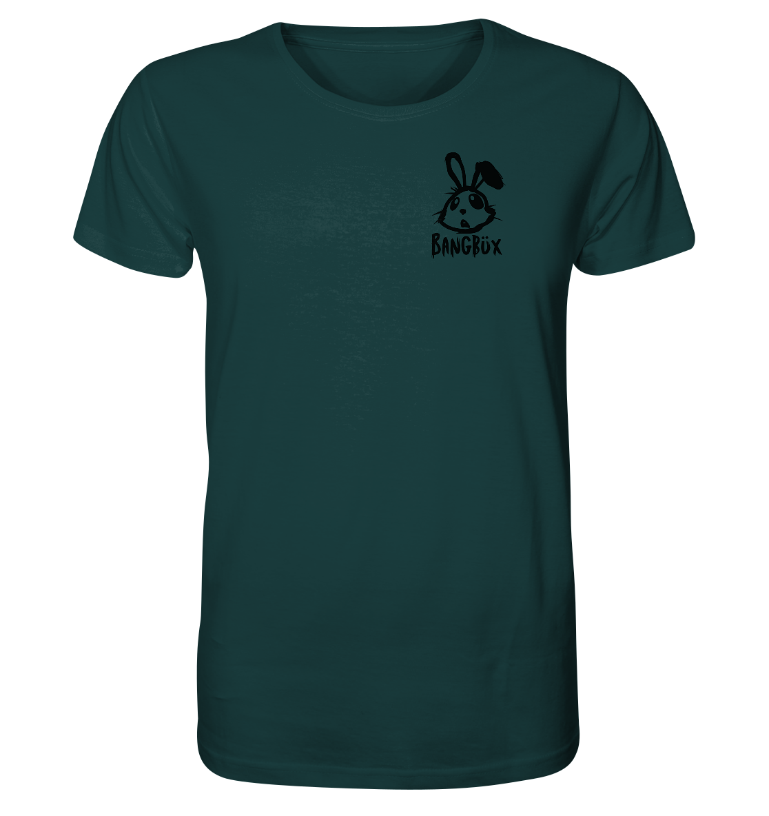 BANGBÜX Streetwear "bunny black" - Organic Shirt by BANGBÜX