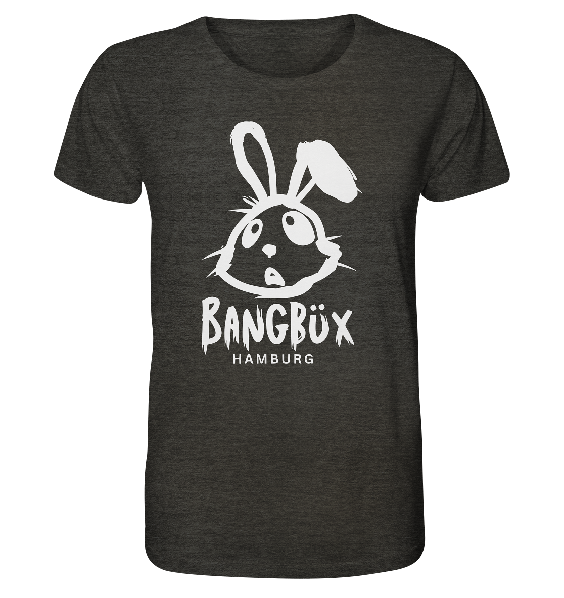 Organic Shirt "bunny white" (print)