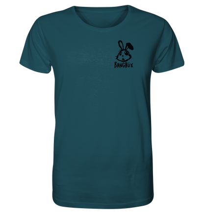 BANGBÜX Streetwear "bunny black" - Organic Shirt by BANGBÜX