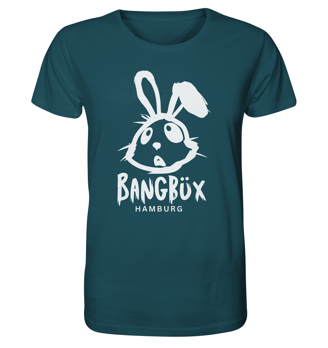 Organic Shirt "bunny white" (print)