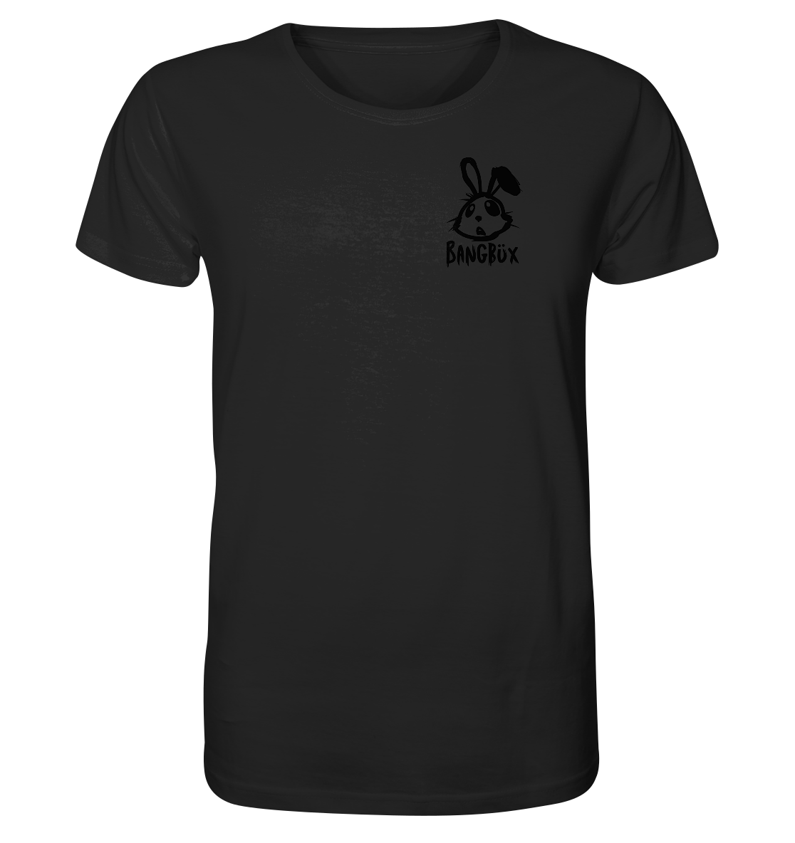 BANGBÜX Streetwear "bunny black" - Organic Shirt by BANGBÜX