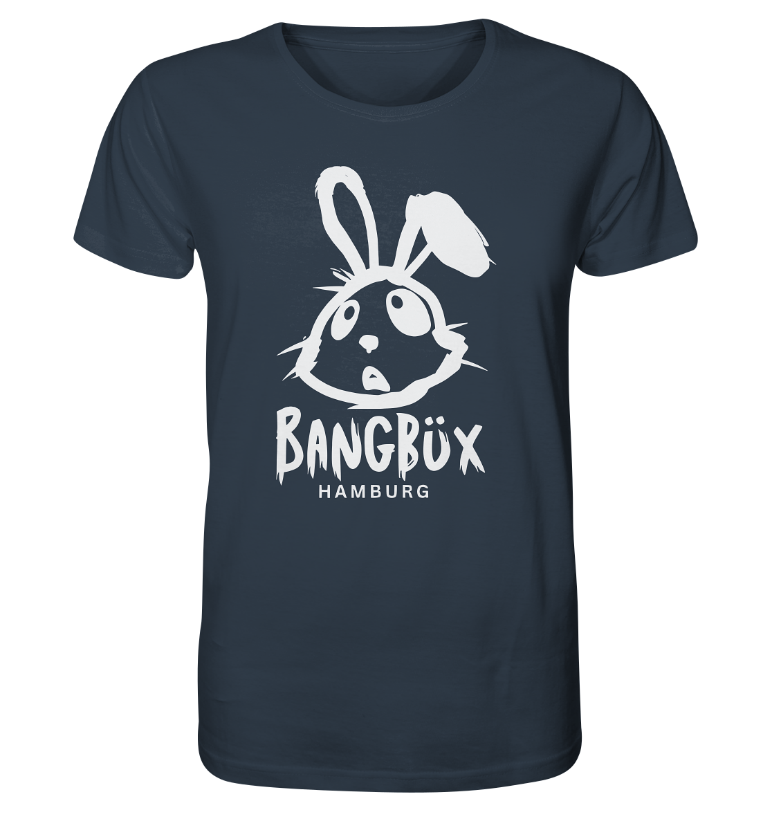 Organic Shirt "bunny white" (print)