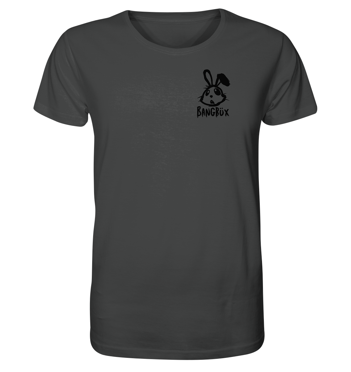 BANGBÜX Streetwear "bunny black" - Organic Shirt by BANGBÜX