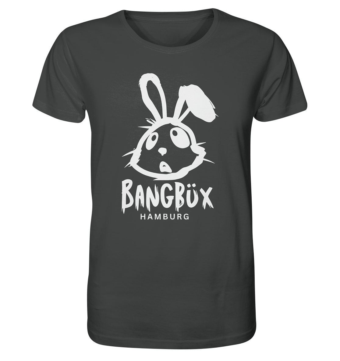 Organic Shirt "bunny white" (print)
