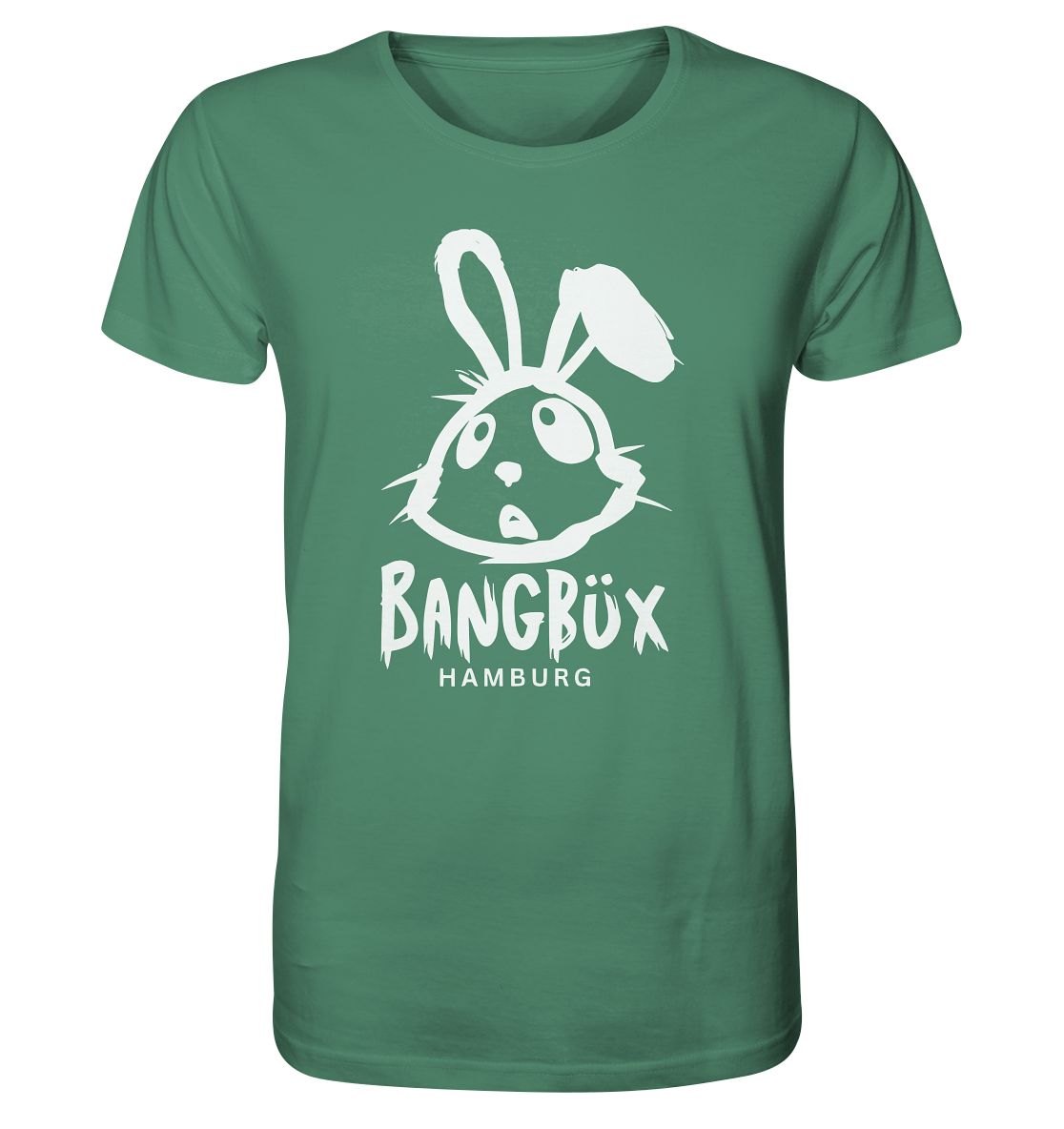 Organic Shirt "bunny white" (print)