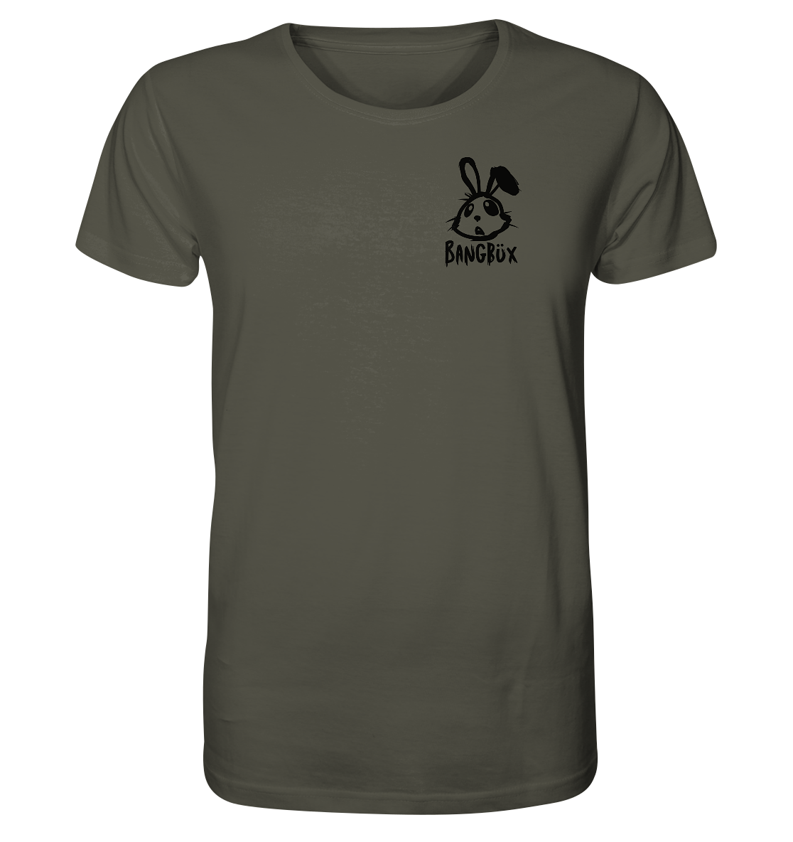 BANGBÜX Streetwear "bunny black" - Organic Shirt by BANGBÜX