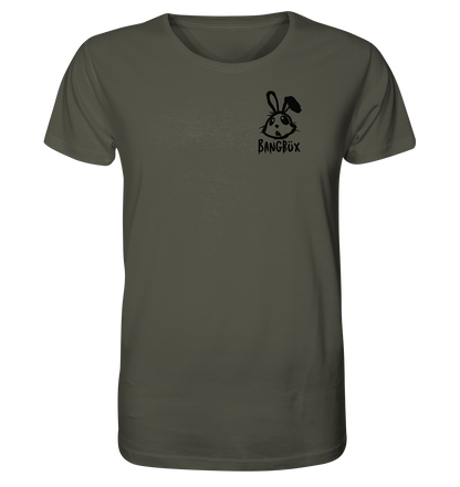 BANGBÜX Streetwear "bunny black" - Organic Shirt by BANGBÜX