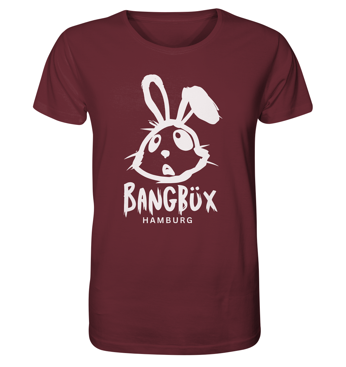 BANGBÜX Streetwear (white bunny) - Organic Shirt