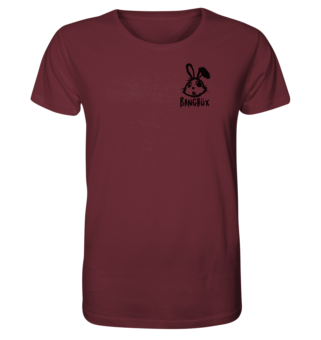 BANGBÜX Streetwear "bunny black" - Organic Shirt by BANGBÜX