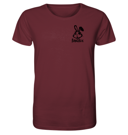 BANGBÜX Streetwear "bunny black" - Organic Shirt by BANGBÜX