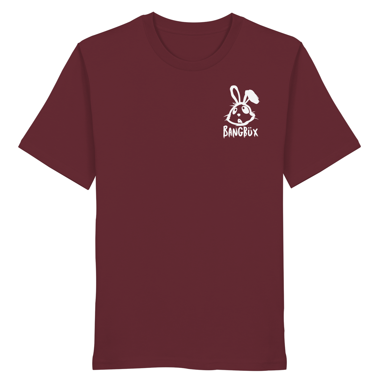 BANGBÜX Streetwear "bunny white" - Organic Shirt by BANGBÜX