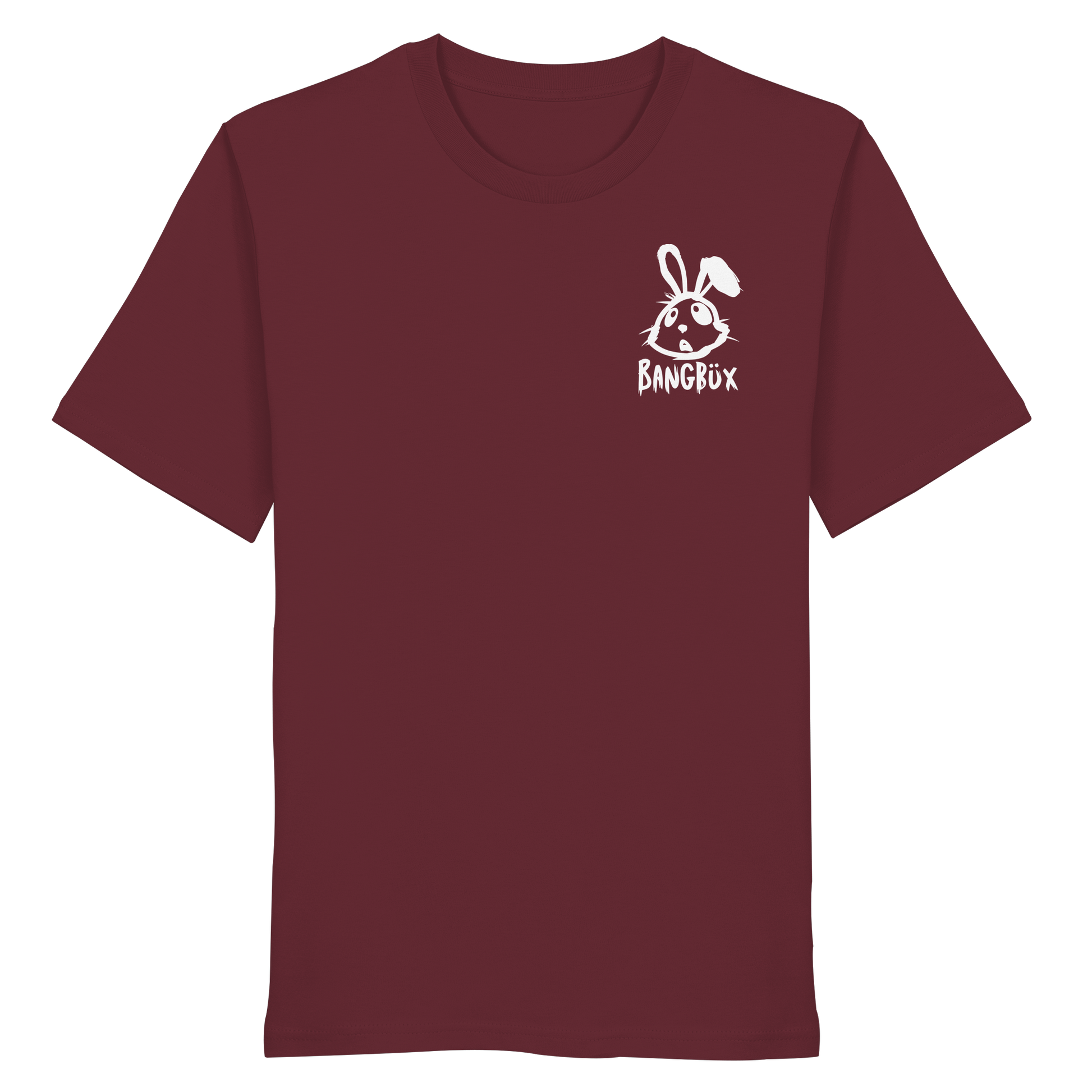 BANGBÜX Streetwear "bunny white" - Organic Shirt by BANGBÜX