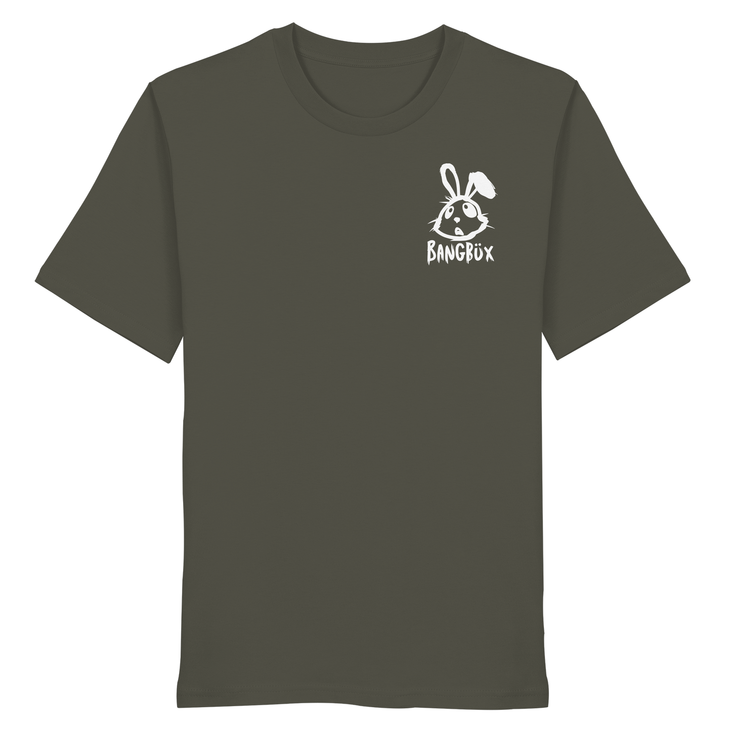 BANGBÜX Streetwear "bunny white" - Organic Shirt by BANGBÜX