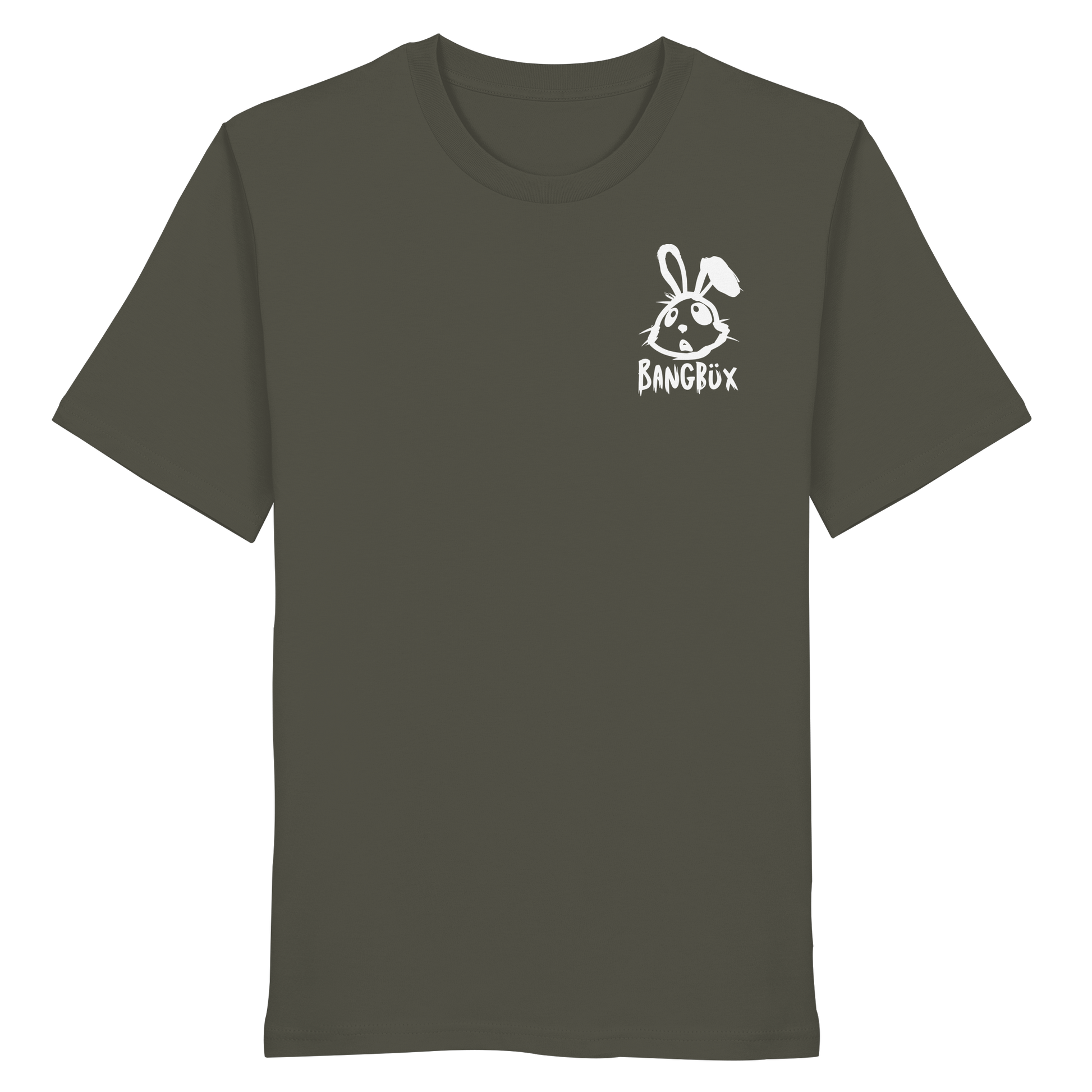 BANGBÜX Streetwear "bunny white" - Organic Shirt by BANGBÜX