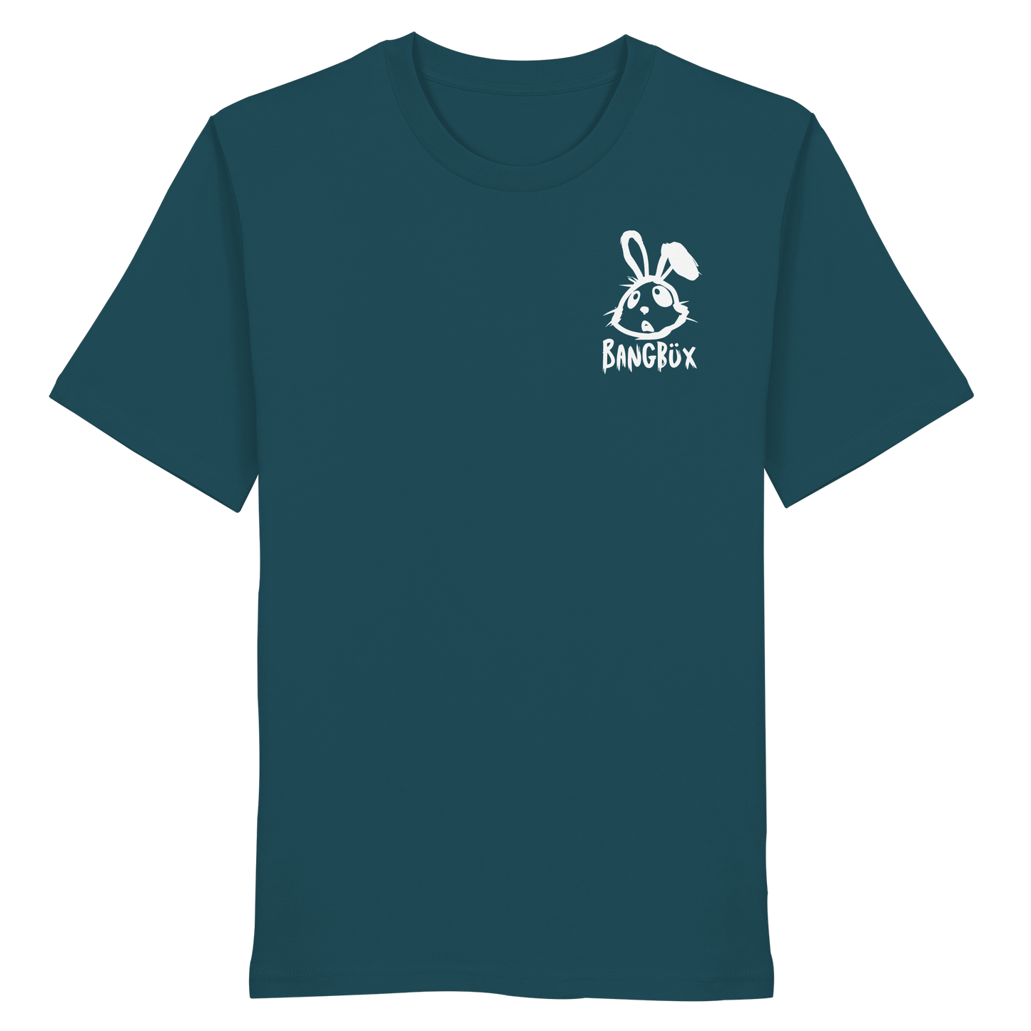 BANGBÜX Streetwear "bunny white" - Organic Shirt by BANGBÜX