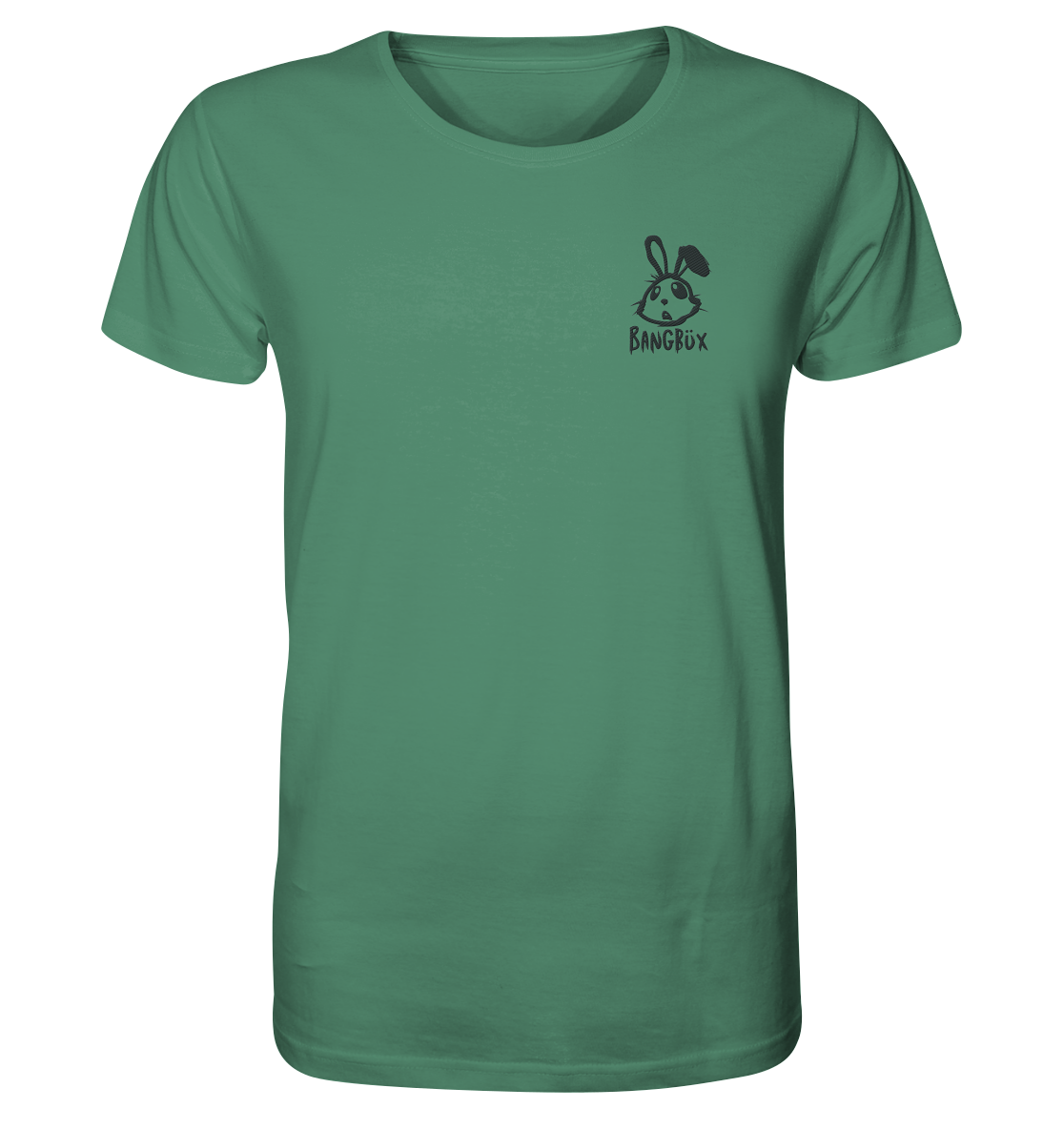 Organic Shirt - "bunny black" (Stick)